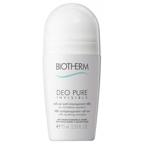 [ビオテルム]デオピュア インビジブル アンチトランスピラン ロールオン 48Ｈ 75ml[BIOTHERM]DEO PURE INVISIBLE ROLL-ON ANTI-TRANSPIRANT 48H