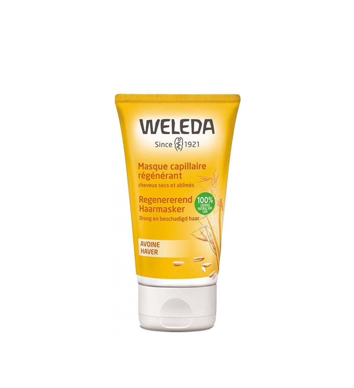 [ヴェレダ] ヘアマスク　オーツ 150ml [WELEDA] MASQUE CAPILLAIRE REGENERANT A L'AVOINE