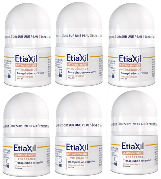 [エティアキシル]デトランスピラン　トリートメント　コンフォート　プラス　敏感肌用 15ml 6個セット [ETIAXIL]DETRANSPIRANT TREATMENT CONFORT+ PEAUX SENSIBLE