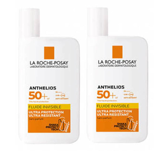 [ラロッシュポゼ ] アンテリオス UVmune フルイド インビジブル SPF50 50ml 香料無し   2個セット-[LA ROCHE POSAY] ANTHELIOS UVMUNE FLUIDE INVISIBLE SPF50+ 50ml SANS PARFUM