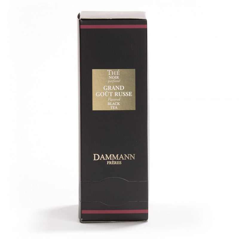 【ダマン フレール】グランド　グー　ロシア　24のクリスタルティーバッグ入り【DAMMANN FRERES】GRAND GOÛT RUSSE, 24 SACHETS CRISTAL