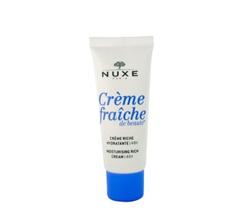 [ニュクス]クレーム フレッシュ モイスチャライジング リッチ クリーム 30ml 普通肌用 [NUXE]CREME FRAICHE DE BEAUTE CREME RICHE HYDRATANTE 48H