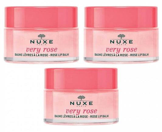 [ニュクス] ヴェリィ ローズ  リップバーム 15g 3個セット[NUXE] VERY ROSE BAUME HYDRATANT LEVERES (コピー)