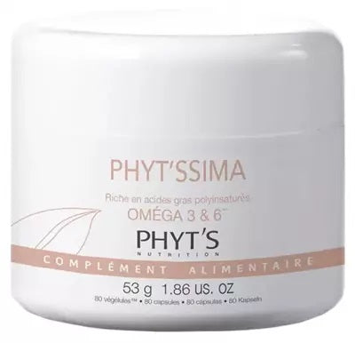 [フィッツ] シマ オメガ 3＆8 80カプセル 53g　 [PHYT'S] SIMA OMEGA 3&6 80 CAPSULES VEGETALES