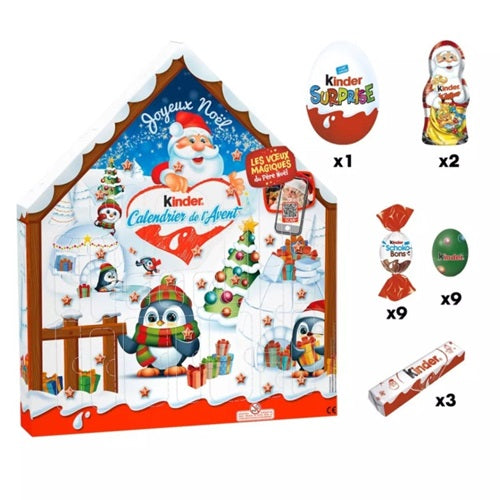 [キンダー] チョコレート クリスマス  アドベントカレンダー [KINDER]CALENDRIER DE L'ADVENT 2024