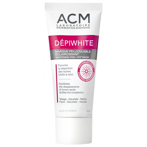 【エイシーエム ラボラトリー】DEPIWHITE ピーリングマスク（角質を除去,顔色に透明感）40ml 【LABORATOIRE ACM】DEPIWHITE MASQUE PELLICULABLE ELAIRCISSANT