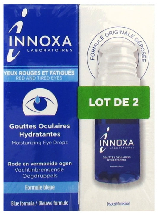 グットブルー アイハイドレーション 10ml　X2 【INNOXA】GOUTTES OCULAIRES HYDRATANTES 10ml X2 ローションプレージュ　ブルードロップ　10ml