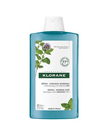 【クロラーヌ】 ミンント　デトックスシャンプー 　400ml 【KLORANE】 DETOX SHAMPOO A LA MINTHE 400ML