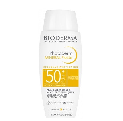 [ビオデルマ] フォトデルム ミネラルフルイド SPF50 75ml [BIODERMA]PHOTODERM MINERAL FLUIDE SPF50