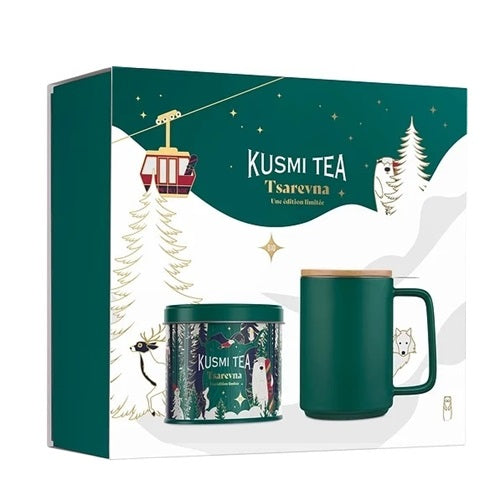 [クスミティー]TSAREVNA ブラック フレーバー ティー クリスマスコフレ(限定販売品)[KUSUMI TEA]TSAREVNA BLACK TEA AROMATISE CHRISTMAS COFFRET