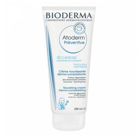 [ビオデルマ]アトデルムクリーム 乳幼児用 200ml [BIODERMA]　ATODERM PREVENTIVE