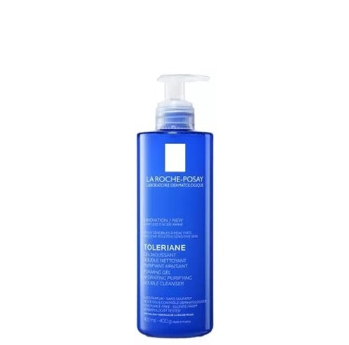 [ラロッシュポゼ] トレリアン フォーミング クレンジング ジェル 400ml [LA ROCHE POSAY] TOLERIAN GEL MOUSSANT DOUBLE NETTOYANT PURIFIANT APAISANT