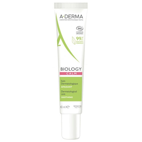 [アデルマ] ビオロジー スキン カルム トリートメント40ml[A-DERMA]BIOLOGY CALM SOIN DERMATOLOGIQUE APAISANT