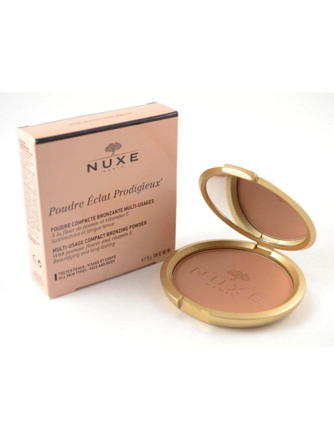 [ニュクス]コンパクト　ブロンズパウダー 日本未発売[NUXE]POUDRE ECLAT PRODIGIEUX