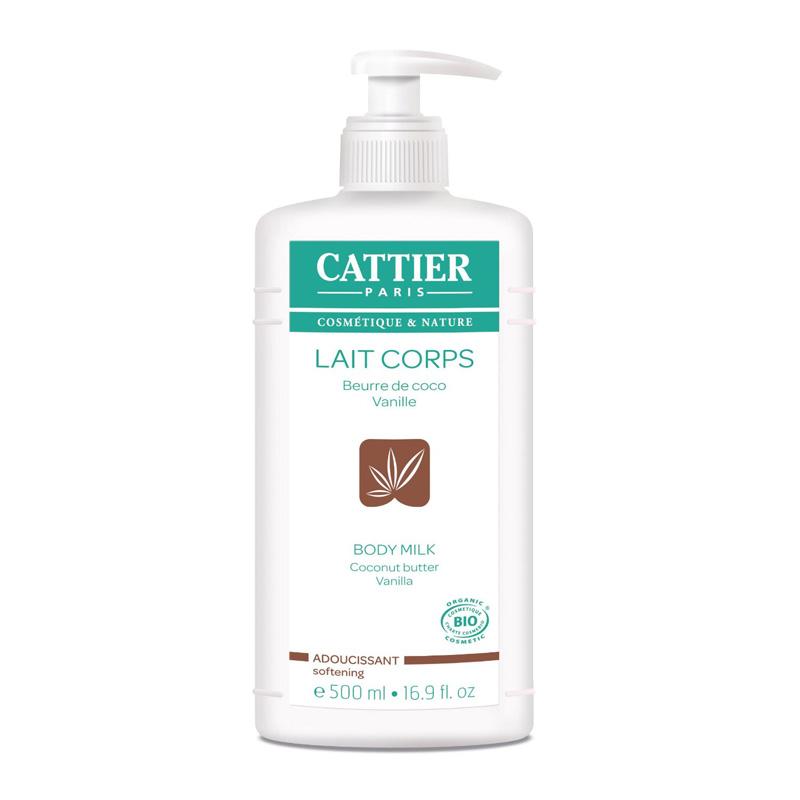 [カティエ] モイスチャライジング ソフトニングボディミルク 500ml [CATTIER] LAIT HYDRATANT POUR LE CORPS - ADOUCISSANT 500ml