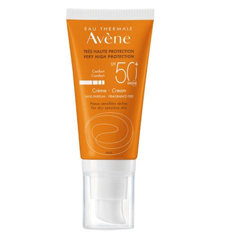 [アベンヌ] サン  ハイプロテクション　クリーム　無香料　ＳＰＦ50　50ml   [AVENE] CREME TRES HAUTE PROTECTION　SANS PARFUM SPF50+  50ml  乾燥肌、敏感肌