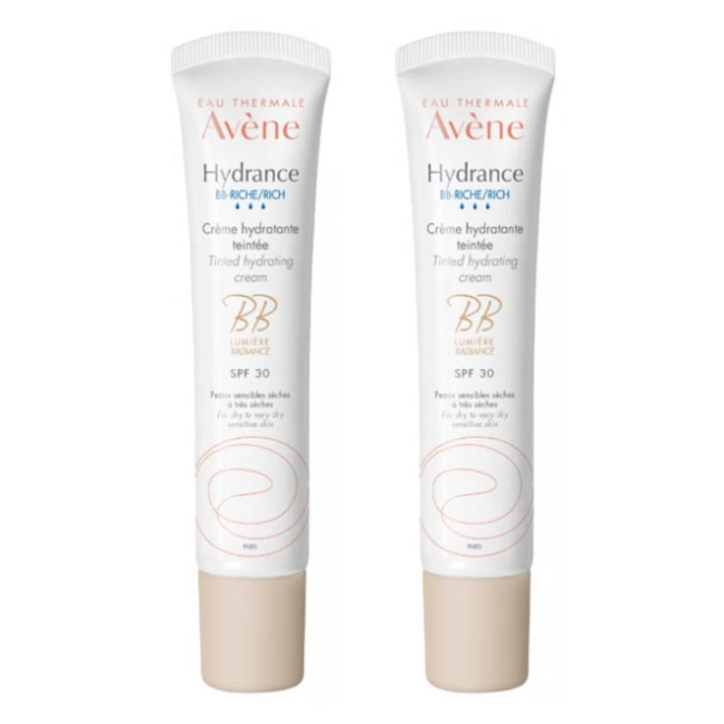 [AVENE] HYDRANCE BB-RICHE CREME HYDRATANTE TEINTEE SPF30 40ml 2P