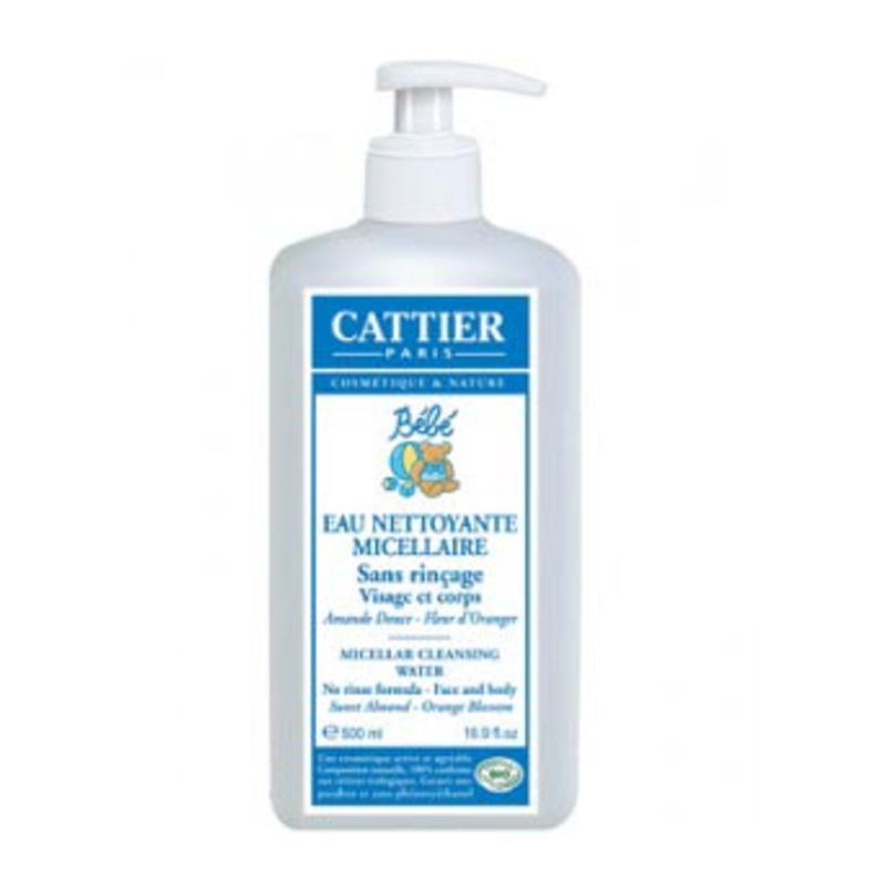 商品管理 [カティエ]- ベベ クレンジングローションお得サイズ 500ml -[CATTIER] BEBE EAU NETTOYANTE MICELLAIRE 500ml