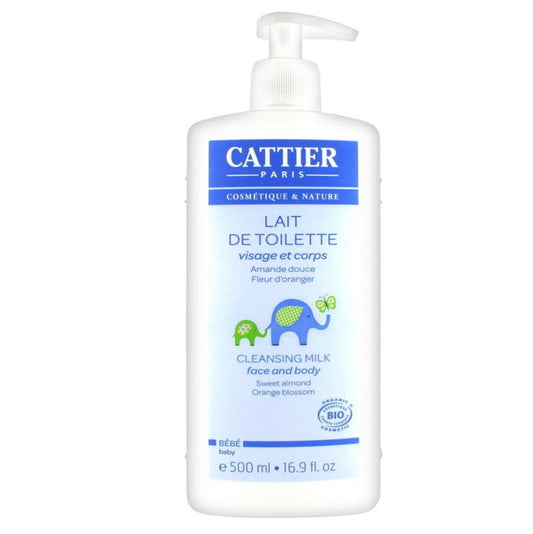 [カティエ] ベベ クレンジングミルク お得サイズ 500ml [CATTIER] BEBE LAIT DE TOILETTE 500ml