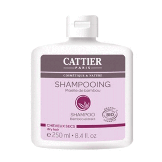 [カティエ]バンブーシャンプー  ドライヘア用 250ml  [CATTIER] SHAMPOOING CHEVEUX SECS  MOELLE DE BAMBOO 250ml 乾燥肌