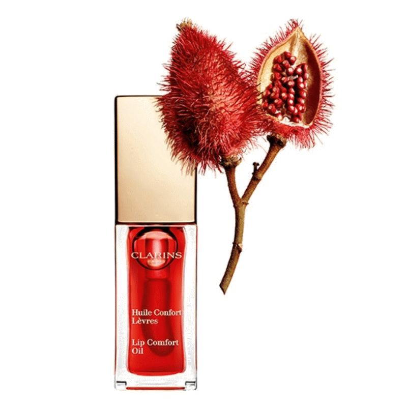 [クラランス] コンフォート リップオイル 03 レッドベリー 7ml   [CLARINS] LIP CONFORT OIL 03 REDBERRY 7ml