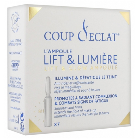 [クップ・ド・エクラ] ビュティー　リフティング　アンプル　1ml x 7 アンプル -[COUP D'ECLAT] AMPOULE LIFT ET LUMIERE 1ml x 7 AMPOULE