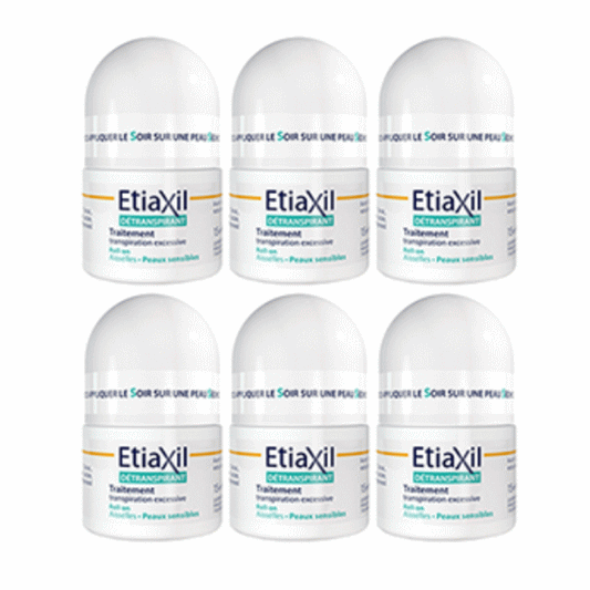 [エティアキシル]デトランスピラン　敏感肌用 150ml 6個セット [ETIAXIL]DETRANSPIRANT PEAUX SENSIBLES 150ml 6pc