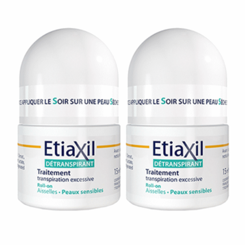 [エティアキシル]　デトランスピラン 敏感肌用 2個セット　 [ETIAXIL] DETRANSPIRANT PEAUX SENSIBLES 2pc