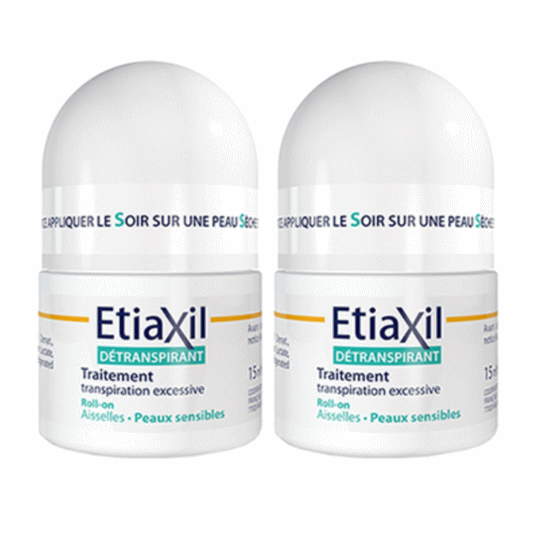 [エティアキシル]　デトランスピラン 敏感肌用 2個セット　 [ETIAXIL] DETRANSPIRANT PEAUX SENSIBLES 2pc