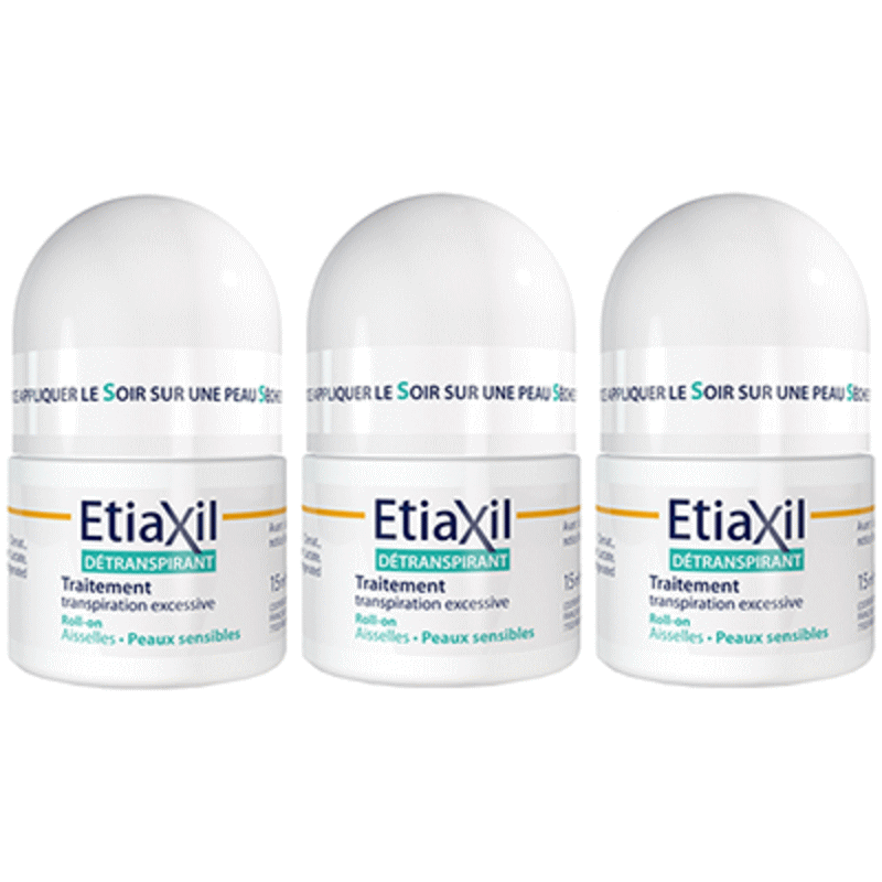 [エティアキシル] デトランスピラン 敏感肌用 3個セット [ETIAXIL] DETRANSPIRANT PEAUX SENSIBLES 3pc