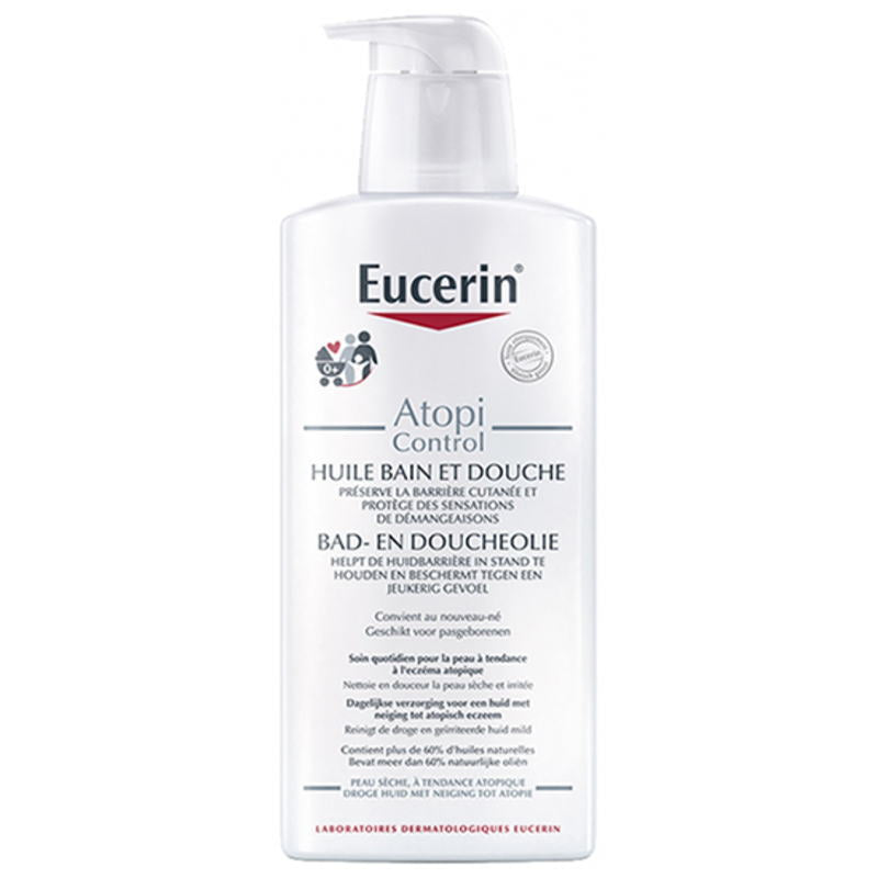 [ユーセリン] アトピーコントロール シャワーオイル 400ml -[EUCERIN] ATOPICONTROL HUILE BAIN ET DOUCHE 400l