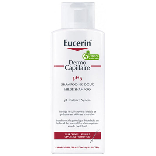 [ユーセリン] デルモキャピレア PH5 ソフトシャンプー 250ml -[EUCERIN] DERMO CAPILLAIRE PH5 SHAMPOOING DOUX 250ml