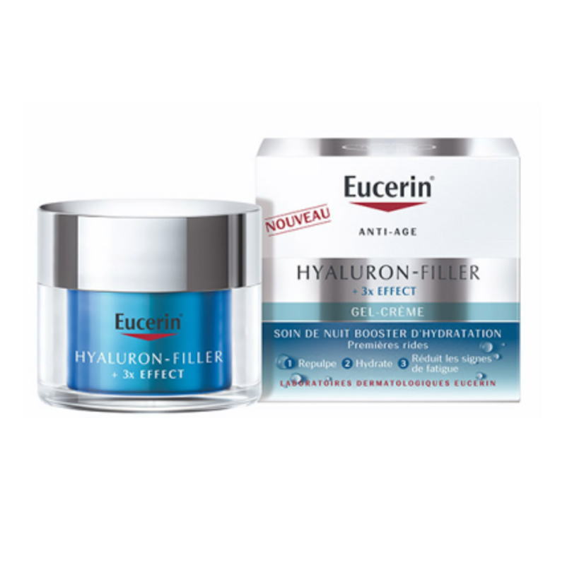 [ユーセリン] ヒアルロンフィラー 3倍効果 ジェルクリーム ナイトケア 50ml -[EUCERIN] HYALURON FILLER 3x EFFECT GEL CREME SOIN DE NUIT 50ml