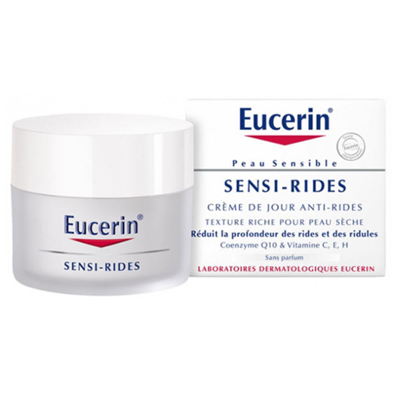 [ユーセリン] センシリッド アンチリンクル デイクリーム 50ml -[EUCERIN] SENSI-RIDES SOIN ANTI-RIDES JOUR PEAU SECHE 50ml