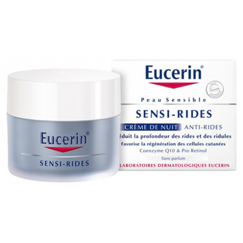 [ユーセリン] センシリッド アンチリンクル ナイトクリーム 50ml -[EUCERIN] SENSI-RIDES SOIN ANTI-RIDES NUIT 50ml