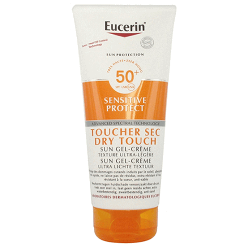 【ユーセリン】サンプロテクション ジェルクリーム SPF50+（日焼けによる肌ダメージから守る,ドライタッチの仕上がり）200ml 【EUCERIN】SUN PROTECTION SUN SENSITIVE PROTECT GEL-CREME TOUCHER SEC SPF50+ 200ml