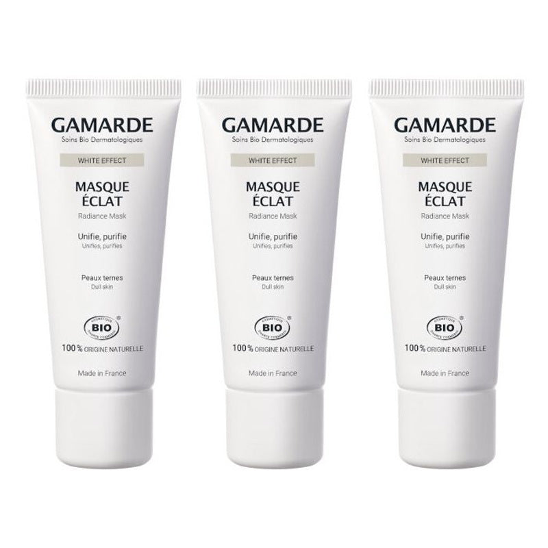 [ガマルド] ホワイトエフェクト マスク 40ml 3本セット [GAMARDE] WHITE EFFECT MASQUE ECLAT 40ml 3pc