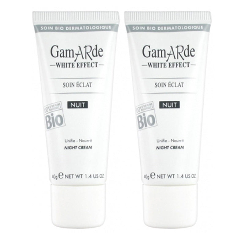 [ガマルド] ホワイトエフェクト ナイトクリーム 40ml 2個セット [GAMARDE]WHITE EFFECT SOIN ECLAT NUIT 40ml 2pc