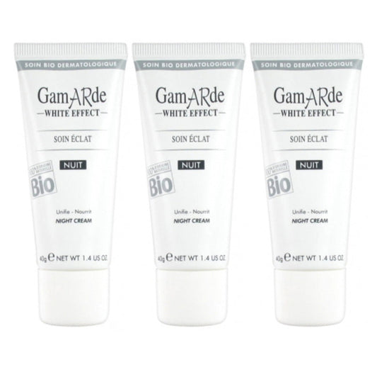 [ガマルド] ホワイトエフェクト ナイトクリーム 40ml 3個セット [GAMARDE]WHITE EFFECT SOIN ECLAT NUIT 40ml 3pc