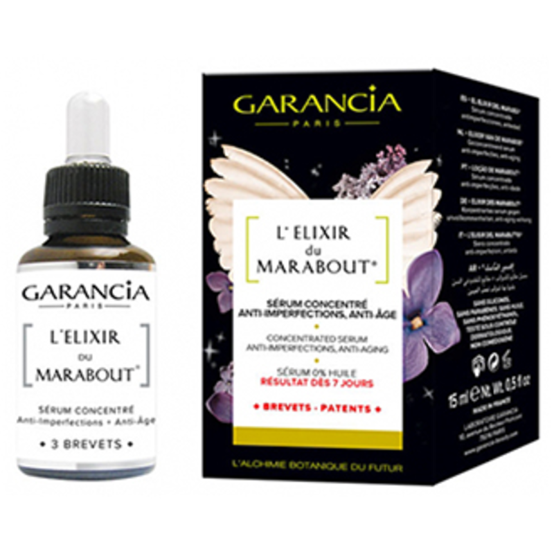 [ガランシア] マラバウト エリキシール（肌トラブルを改善,より滑らかで美しい肌へ）15ml -[GARANCIA] LELIXIR DU MARABOUT 15ml