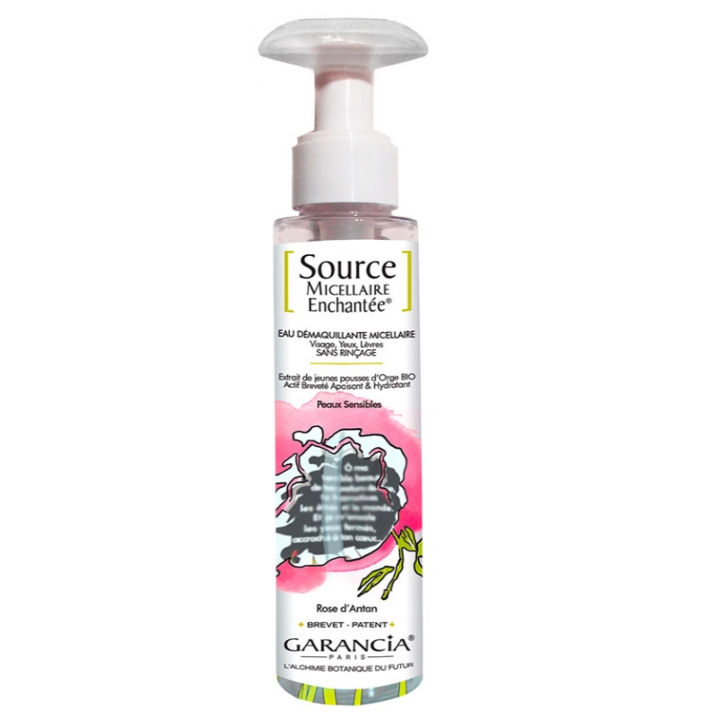 [ガランシア] ミセルエンチャントソースボトル - ローズ 100ml -[GARANCIA] SOURCE MICELLAIRE ENCHANTEE FLACON ROSE 100ml