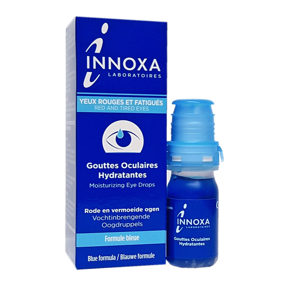 【イノクサ】グットブルー アイハイドレーション 10ml　 【INNOXA】GOUTTES OCULAIRES HYDRATANTES 10ml