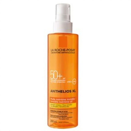 [ラロッシュポゼ] アンテリオス ニュートリティヴ アンビジーブルオイル SPF 50+ UVA (PPD 35)200ｍｌ -[LA ROCHE POSAY] ANTHELIOS HUILE NUTRITIVE INVISIBLE SPF50+ 200ml