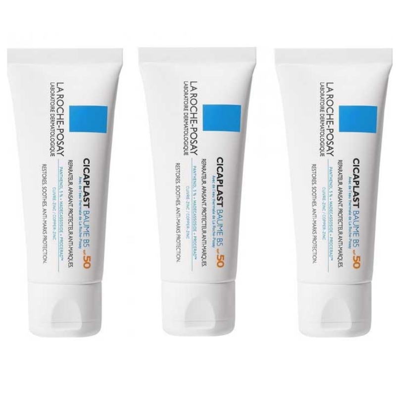 [ラロッシュポゼ] シカプラスト バーム B5 SPF50 40ml 3個セット -[LA ROCHE POSAY] CICAPLAST BAUME B5 SPF50 40ml 3pc