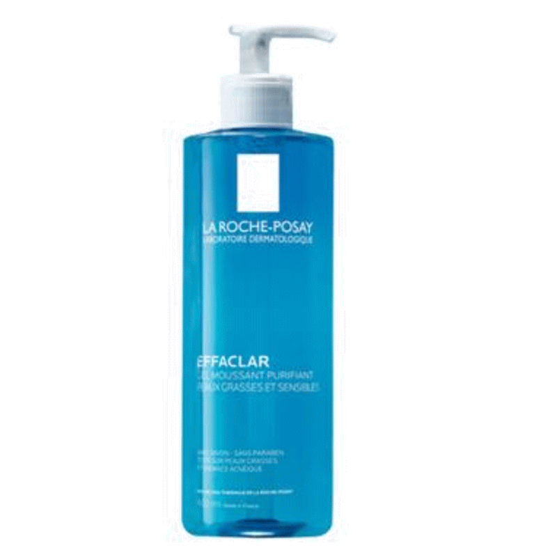 [ラロッシュポゼ] エファクラ　ジェルムッサン　400ml お徳用サイズ　 [LA ROCHE POSAY]EFFACLAR GEL MOUSSANT PURIFIANT SANS SAVON 400ml　脂性肌、混合肌