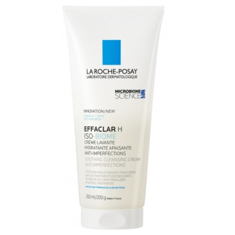 [ラロッシュポゼ ] エファクラＨ イソバイオーム クレンジング クリーム 200ml -[LA ROCHE POSAY] EFFACLAR H ISO-BIOME CREME LAVANTE 200ml