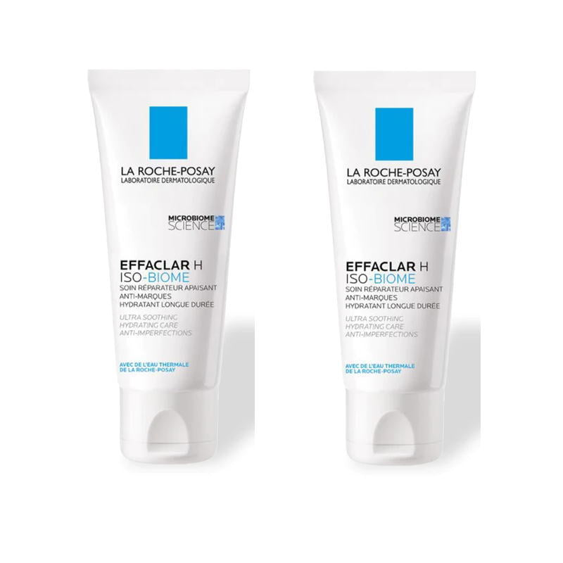 [ラ ロッシュ ポゼ] エファクラ H ISO-BIOM 40ml 2個セット [LA ROCHE POSAY] EFFACLAR H ISO-BIOM SOIN REPARATEUR APAIZANT ANTI-MARUES 40ml 2pc オイリー肌、混合肌