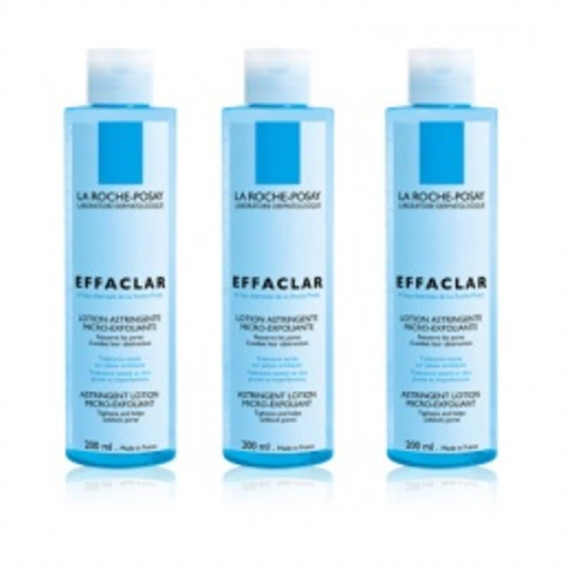 [ラロッシュポゼ] エファクラ アストリンジェント ローション 200ml 3本セット -[LA ROCHE POSAY] EFFACLAR LOTION ASTRINGENTE MICRO-EXFOLIANTE 200ml 3pc