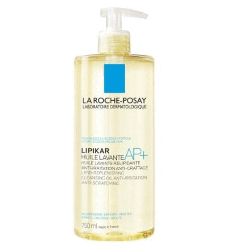 [ラロッシュポゼ] リピカ　バスオイル AP+ 750ml  お徳用サイズ  [LA ROCHE POSAY] LIPIKAR HUILE LAVANTE AP+ RELIPIDANTE 750ml