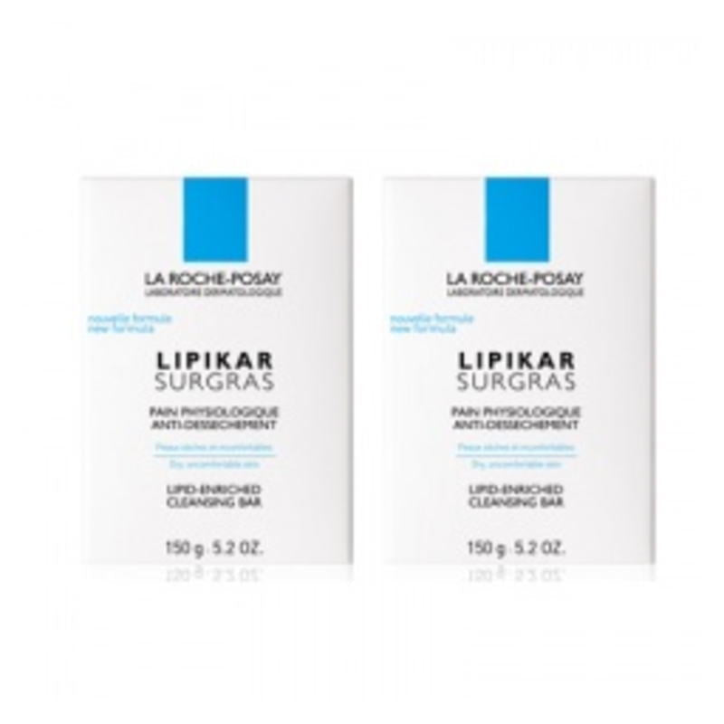 [ラ ロッシュ ポゼ]リピカ シューグラ クレンジングバー 150g 2個セット -[LA ROCHE POSAY]LIPIKAR SURGRAS 150g 2pc